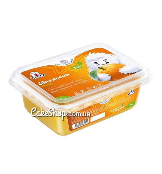⋗ Заморожене пюре YetiCo Апельсин без цукру, 1 кг купити в Україні ➛ CakeShop.com.ua, фото
