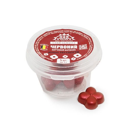 Краситель жирорастворимый Power Flower NON AZO Red, красный 5 г - фото