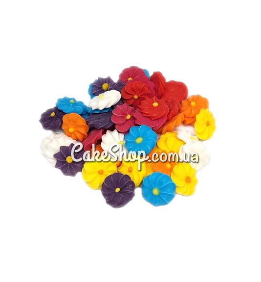 ⋗ Цукрові фігурки Маргаритки мікс (50 штук) купити в Україні ➛ CakeShop.com.ua, фото