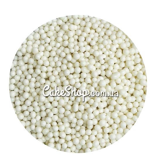 ⋗ Рис воздушный в белом шоколаде 5мм, 50 гр купить в Украине ➛ CakeShop.com.ua, фото