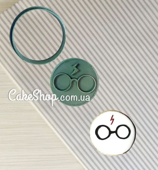 ⋗ Вырубка пластиковая со штампом НР эмблема купить в Украине ➛ CakeShop.com.ua, фото