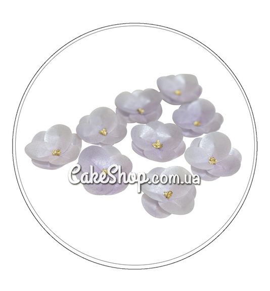 ⋗ Вафельна квітка Троянда (бузкова) 9 шт ТМ Іриска купити в Україні ➛ CakeShop.com.ua, фото