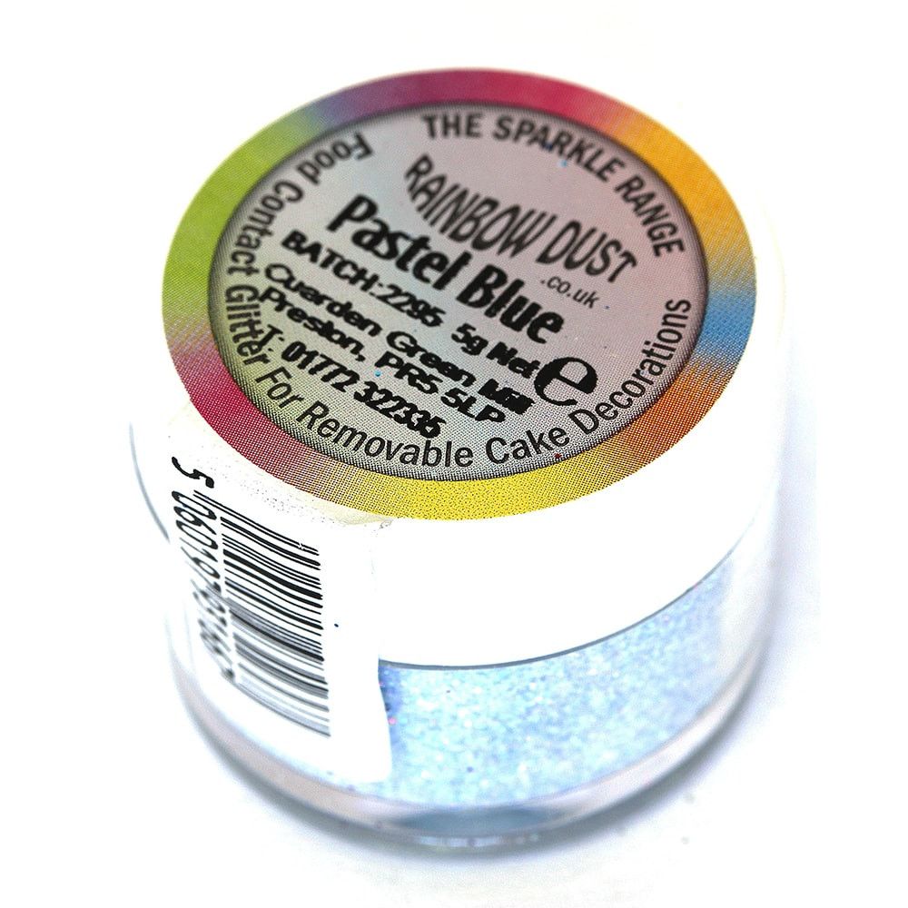 ⋗ Блискітки Rainbow Pastel Blue купити в Україні ➛ CakeShop.com.ua, фото