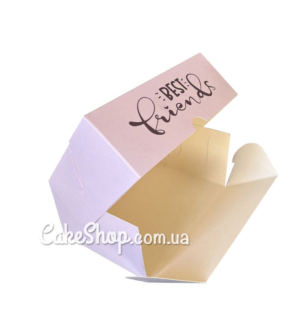 ⋗ Коробка-контейнер для десертов Подружки, 18х12х8 см купить в Украине ➛ CakeShop.com.ua, фото