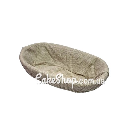 ⋗ Корзина для расстойки хлеба ротанговая, овальная 17х12 см купить в Украине ➛ CakeShop.com.ua, фото