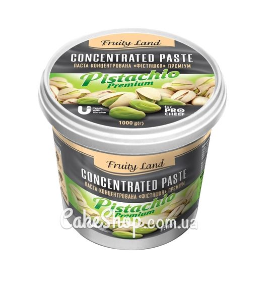 ⋗ Паста концентрированная Фисташка премиум Fruityland, 1 кг купить в Украине ➛ CakeShop.com.ua, фото