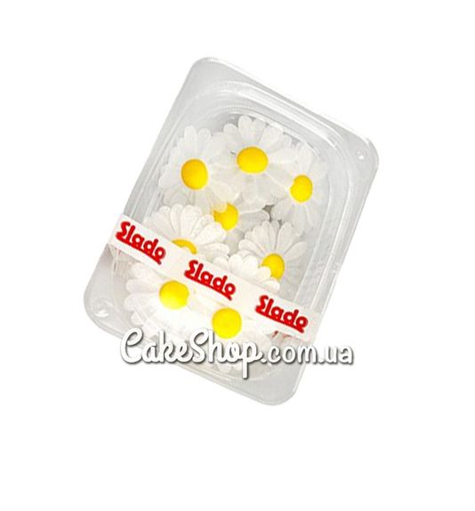 ⋗ Вафельна квітка Ромашка 9 шт ТМ Сладо купити в Україні ➛ CakeShop.com.ua, фото