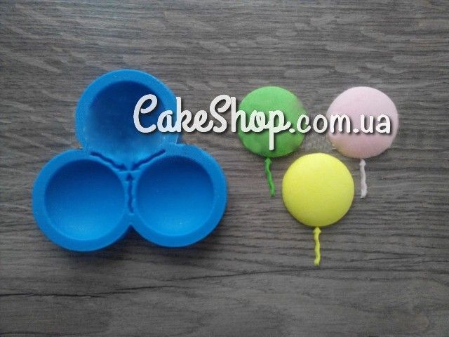 ⋗ Силиконовый молд Воздушные шары купить в Украине ➛ CakeShop.com.ua, фото