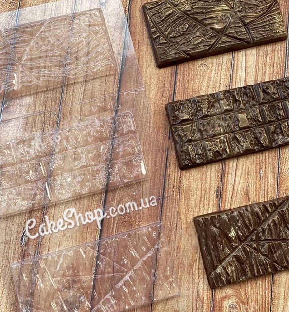 Пластикова форма для шоколаду Потрійний шоколад - фото