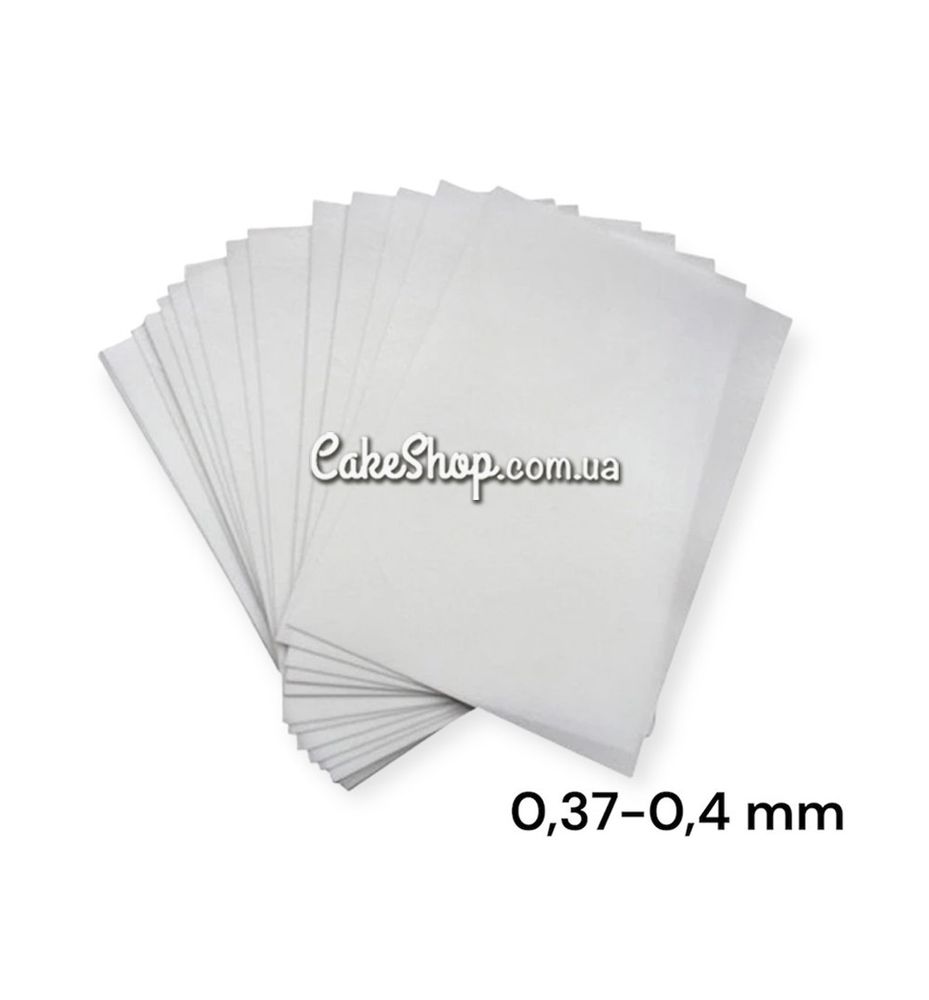 Вафельний папір 0,3 мм ProDeko (50 листів) - фото