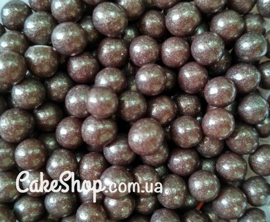 ⋗ Перлини цукрові Коричневий 5 мм, 50г купити в Україні ➛ CakeShop.com.ua, фото