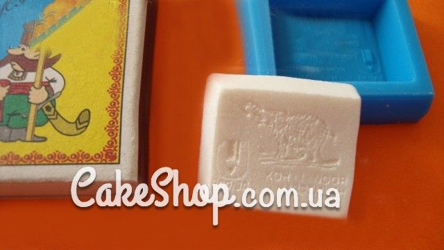 ⋗ Силіконовий молд Гумка шкільна купити в Україні ➛ CakeShop.com.ua, фото