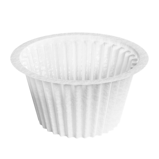 ⋗ Формы из пергамента Капсула белые, 10шт. купить в Украине ➛ CakeShop.com.ua, фото