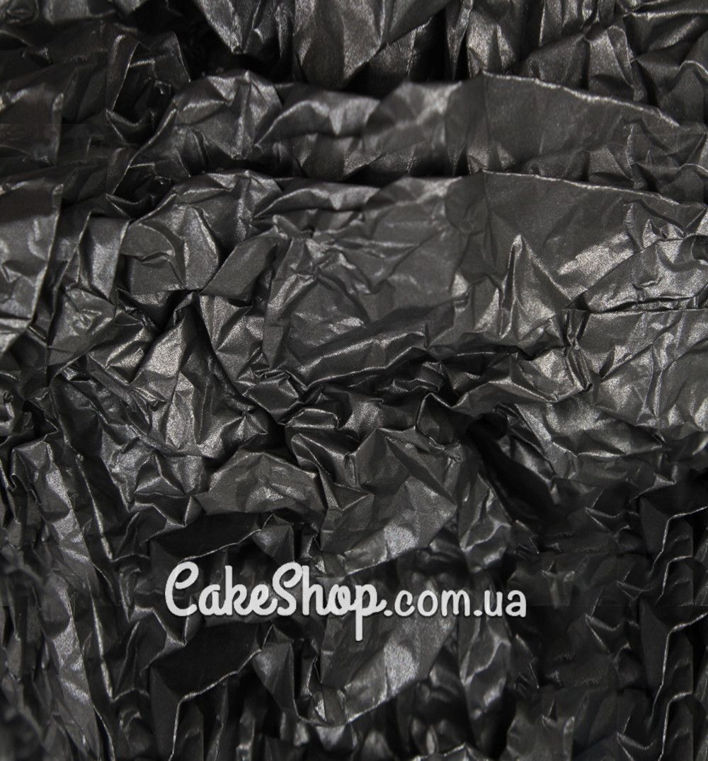 ⋗ Папір тішью LP Пастель з перламутром чорний, 5 аркушів купити в Україні ➛ CakeShop.com.ua, фото
