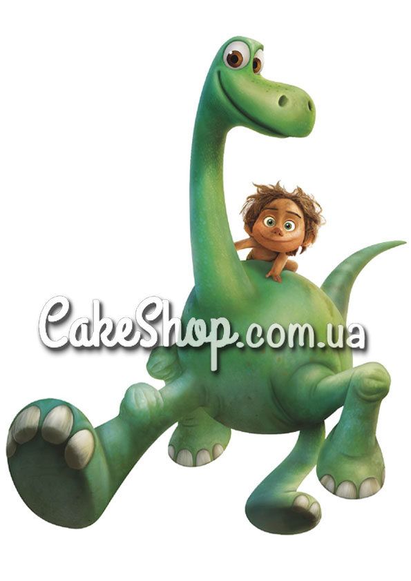 ⋗ Цукрова картинка Добрий динозавр 1 купити в Україні ➛ CakeShop.com.ua, фото