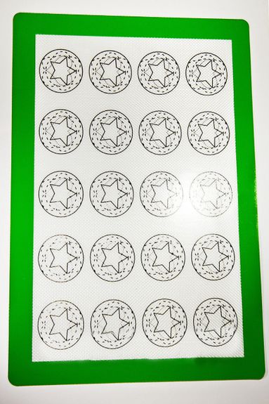 ⋗ Силиконовый коврик армированный с разметкой на 20 штук, 42х29,5 см купить в Украине ➛ CakeShop.com.ua, фото