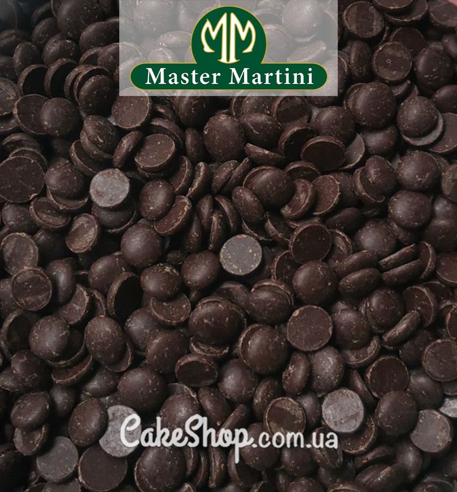 Шоколад Ariba темний Master Martini 54% диски, 1 кг - фото
