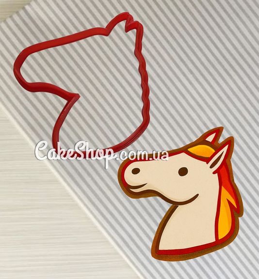 ⋗ Вирубка пластикова Кінь купити в Україні ➛ CakeShop.com.ua, фото