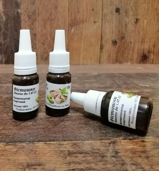 ⋗ Ароматизатор харчовий Фісташка з дозатором, 10 мл купити в Україні ➛ CakeShop.com.ua, фото