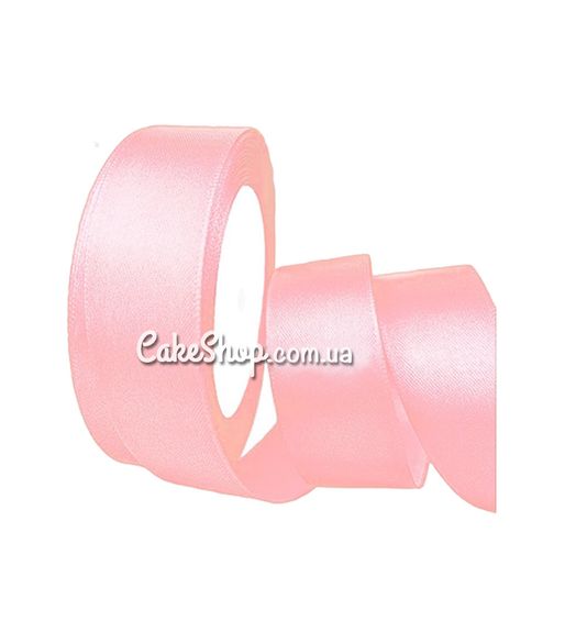 ⋗ Стрічка атласна Рожевий кристал 25 мм купити в Україні ➛ CakeShop.com.ua, фото