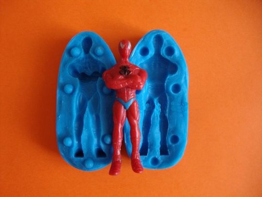 ⋗ Силиконовый молд 3Д Человек-паук купить в Украине ➛ CakeShop.com.ua, фото