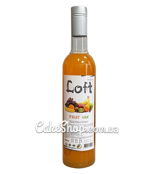 ⋗ Сироп Loft Мультифрук, 700 мл купить в Украине ➛ CakeShop.com.ua, фото