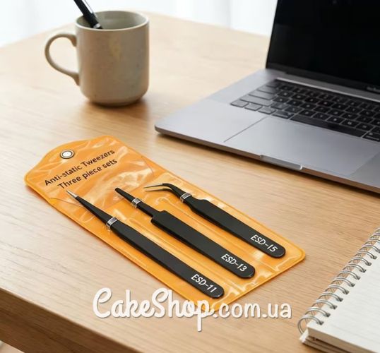 ⋗ Набор кондитерских пинцетов, 3 шт купить в Украине ➛ CakeShop.com.ua, фото
