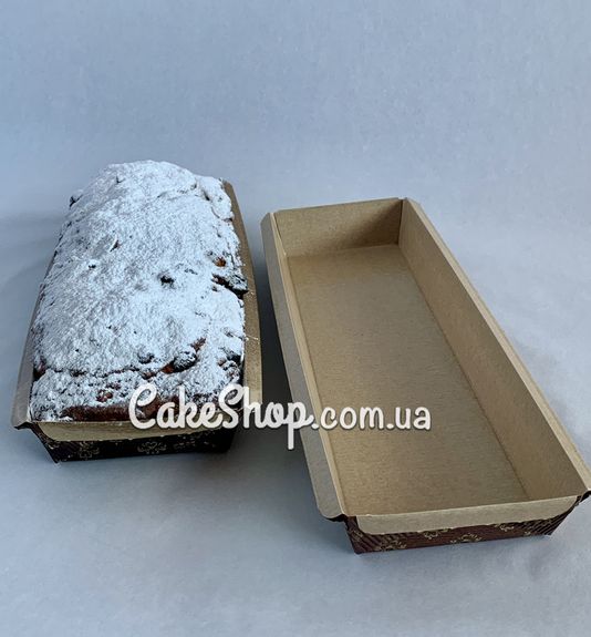 ⋗ Форма паперова для рулета, штолена, 265х75х35 мм купити в Україні ➛ CakeShop.com.ua, фото