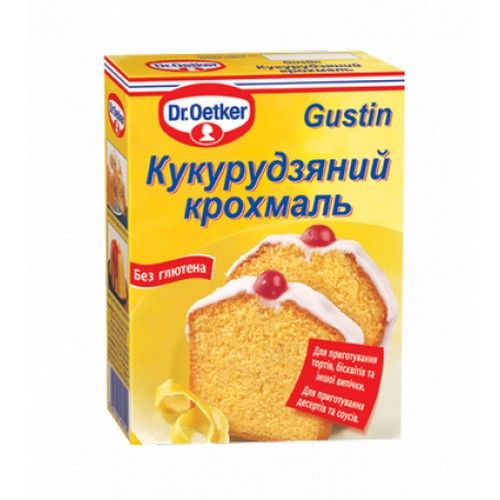 ⋗ Кукурузный крахмал Dr.Oetker, 200г купить в Украине ➛ CakeShop.com.ua, фото