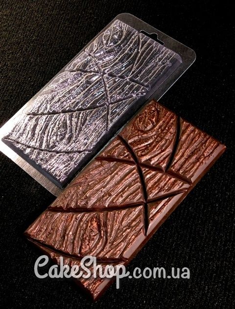 ⋗ Пластиковая форма для шоколада плитка Дерево купить в Украине ➛ CakeShop.com.ua, фото