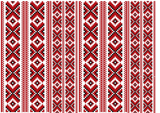 ⋗ Вафельна картинка Вышиванка 6 купити в Україні ➛ CakeShop.com.ua, фото