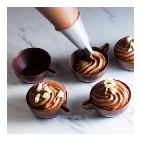 ⋗ Шоколадный декор Лепестки карамель, 1 кг купить в Украине ➛ CakeShop.com.ua, фото