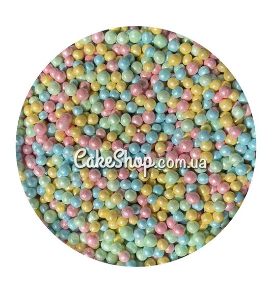 ⋗ Посипка рисова Dobryk Кольорова 5 мм мікс #2, 50 г купити в Україні ➛ CakeShop.com.ua, фото