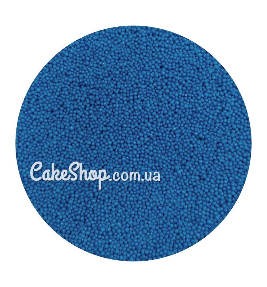 Посипка цукрова кульки Королівський Синій 1 мм, 50 г - фото