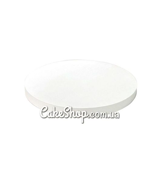 ⋗ Подложка под торт усилена d 25 см h 12 мм Белая купить в Украине ➛ CakeShop.com.ua, фото