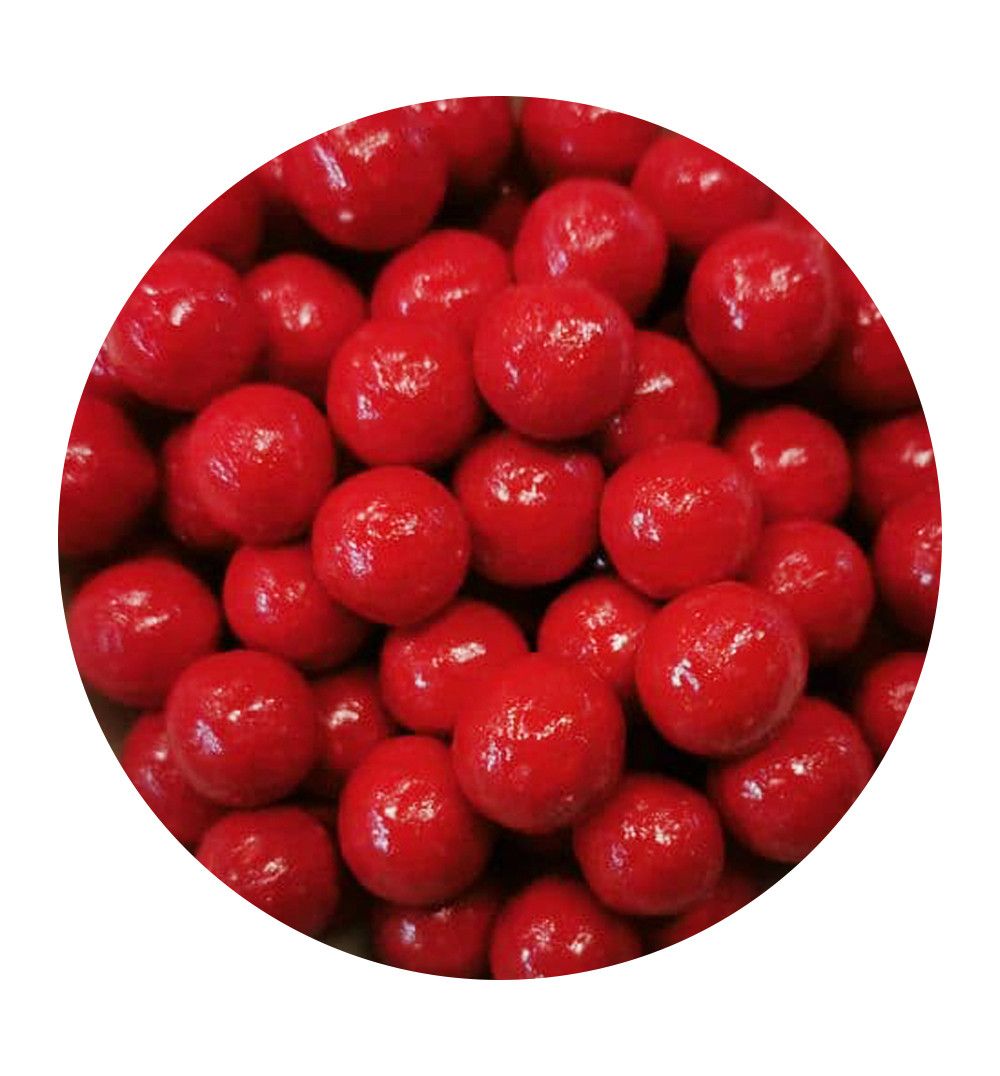 ⋗ Посипка кульки глянцеві Червоні 10 мм, 50 г купити в Україні ➛ CakeShop.com.ua, фото