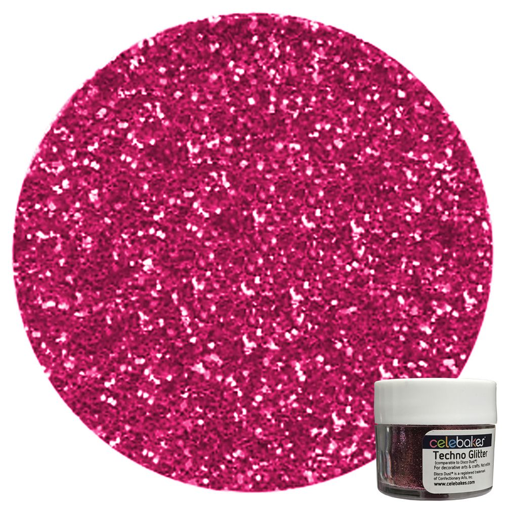 Блестки Disco CK - Насыщенный розовый/Bright Pink, 5гр - фото