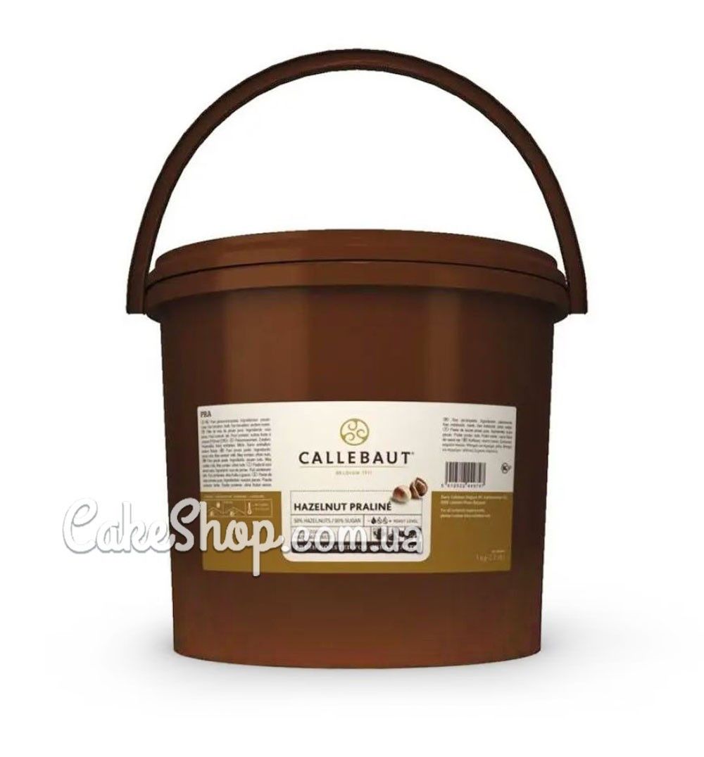 ⋗ Праліне фундучне Callebaut, 200 г купити в Україні ➛ CakeShop.com.ua, фото