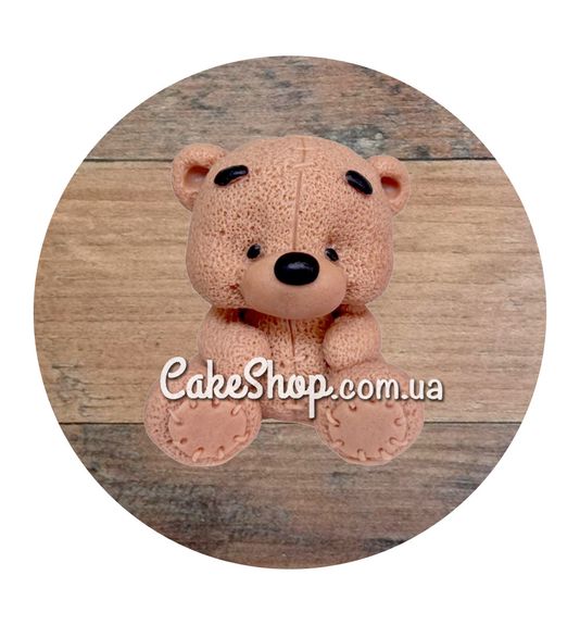 ⋗ Сахарные фигурки Медвежонок Ти коричневый ТМ Сладо купить в Украине ➛ CakeShop.com.ua, фото