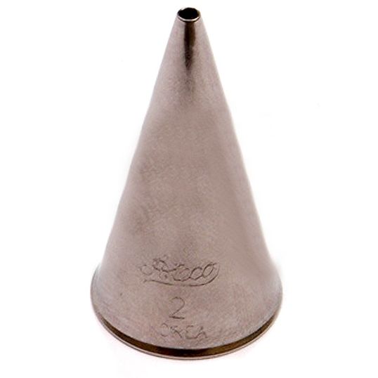 ⋗ Насадка Ateco # 2 кругла, маленька купити в Україні ➛ CakeShop.com.ua, фото