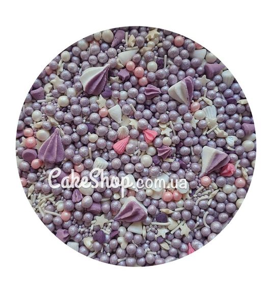 ⋗ Посипка цукрова SD Закохана фіалка, 50 г купити в Україні ➛ CakeShop.com.ua, фото