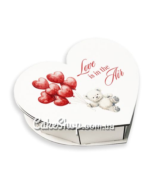 ⋗ Коробка-двп Серце #3, 20 см купити в Україні ➛ CakeShop.com.ua, фото