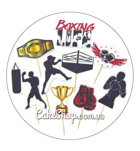 ⋗ Сахарные фигурки топеры MAXI Бокс ТМ ДомК купить в Украине ➛ CakeShop.com.ua, фото