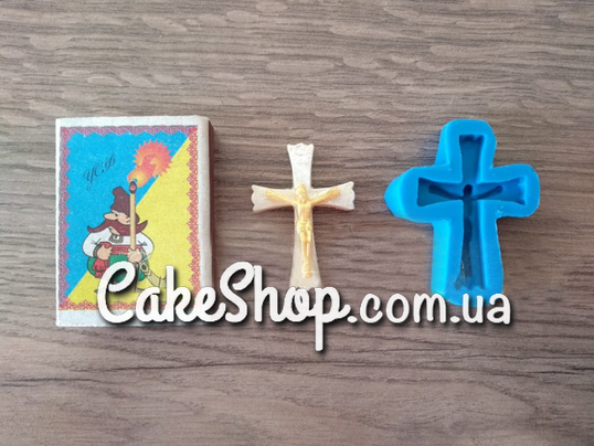 ⋗ Силиконовый молд Крестик 5 купить в Украине ➛ CakeShop.com.ua, фото