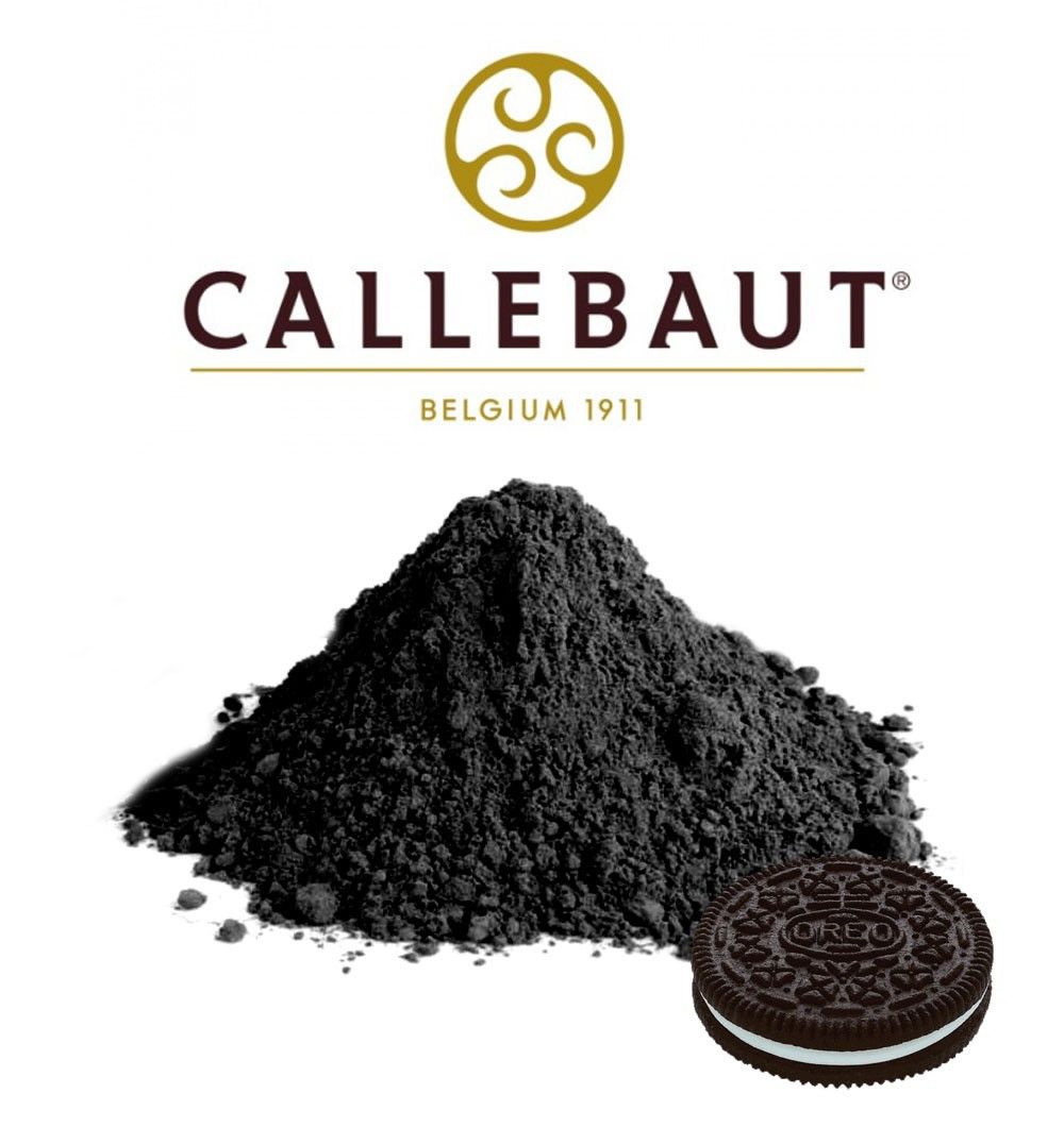 ⋗ Какао-порошок алкализированный 10-12% BLACK Callebaut ( ОРЕО ), 1кг купить в Украине ➛ CakeShop.com.ua, фото