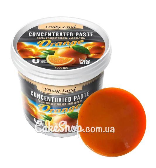 ⋗ Паста концентрована Апельсин Fruityland, 1 кг купити в Україні ➛ CakeShop.com.ua, фото