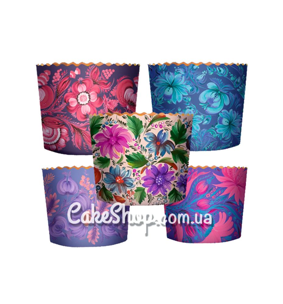 Форма для пасхальной пасхи d-130 мм Петриковка, (набор 10 шт.) - фото