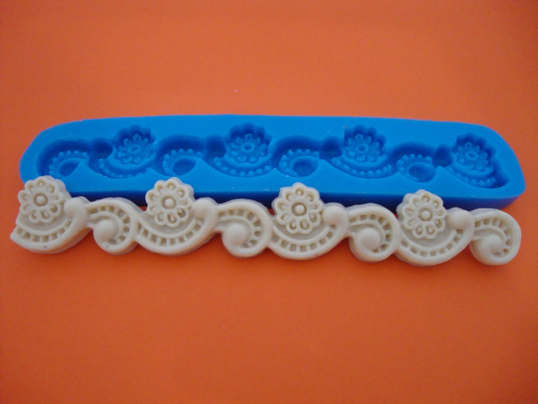 ⋗ Силиконовый молд Бордюр Карла купить в Украине ➛ CakeShop.com.ua, фото