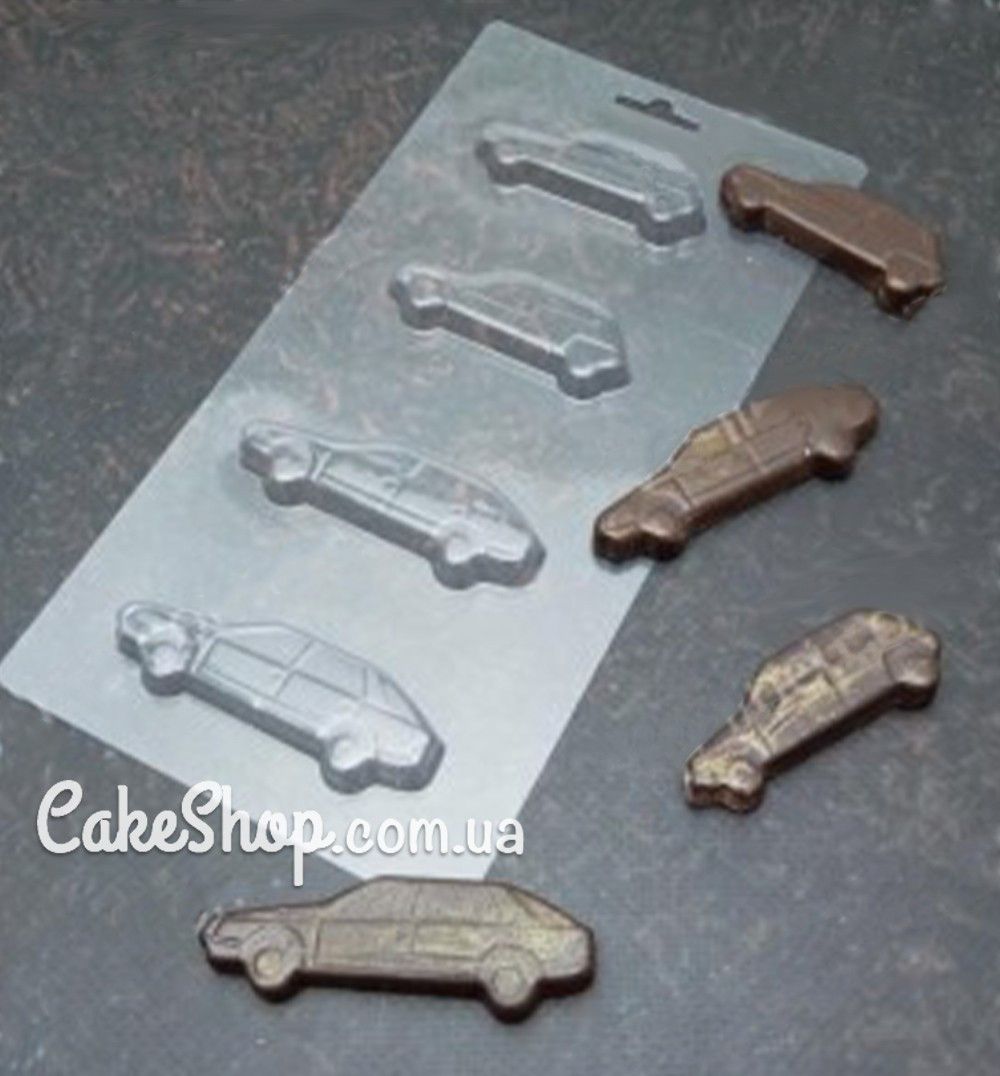 ⋗ Пластиковая форма для шоколада Набор автомобилей купить в Украине ➛ CakeShop.com.ua, фото