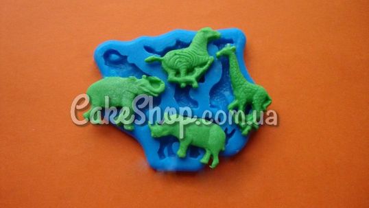 ⋗ Силиконовый молд Набор животных купить в Украине ➛ CakeShop.com.ua, фото